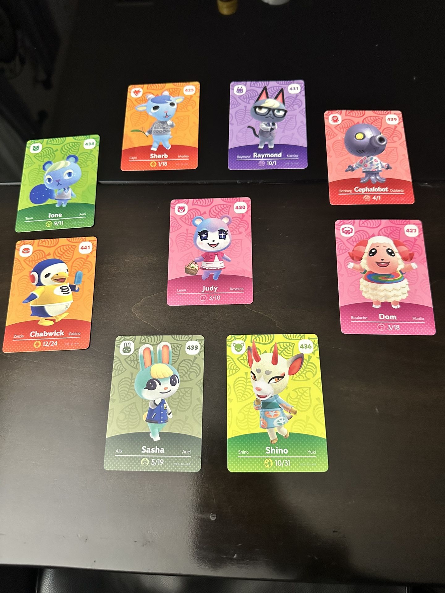Animal Crossing Card Amiibos