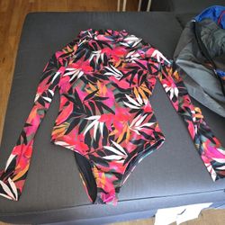 Billabong Uv Wave Bodysuit Sz S