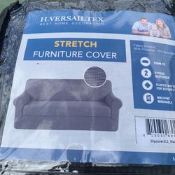 Black Love Seat Cover 