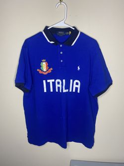 POLO RL Blue Italia Shirt Size L