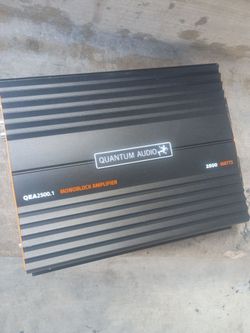 Quantum Audio QEA2500.1 MonoBlock Car Amplifier