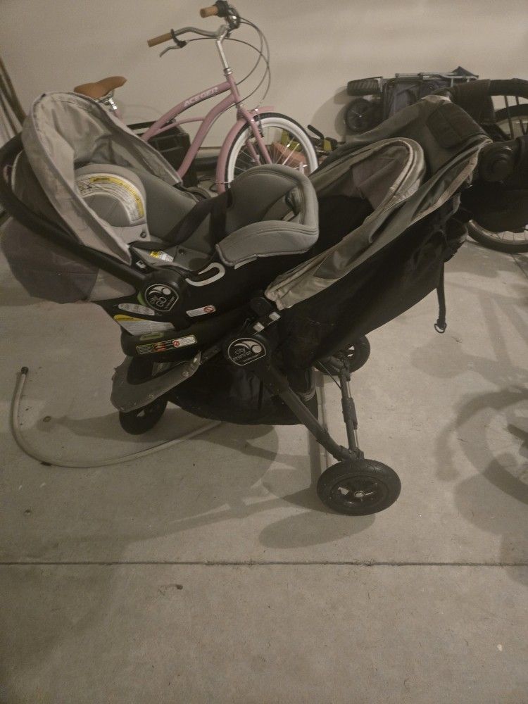 Child Car Seat and Stroller Set