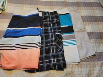 MENS Board Shorts 4 Pair Of  Size 40