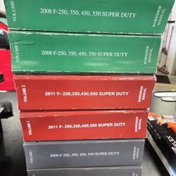 Ford OEM Service Manuals F250 350 450 550 Super Duty 6.7 5.4 5.0 6.2 2008 2009 2011