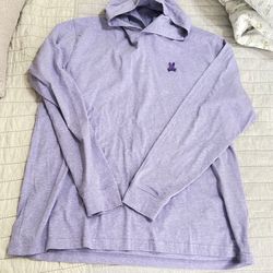 men's psycho bunny hooded shirt size (9) or XXL like new