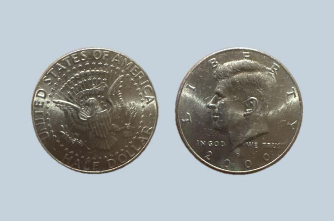 USA ½ dollar, 1(contact info removed)