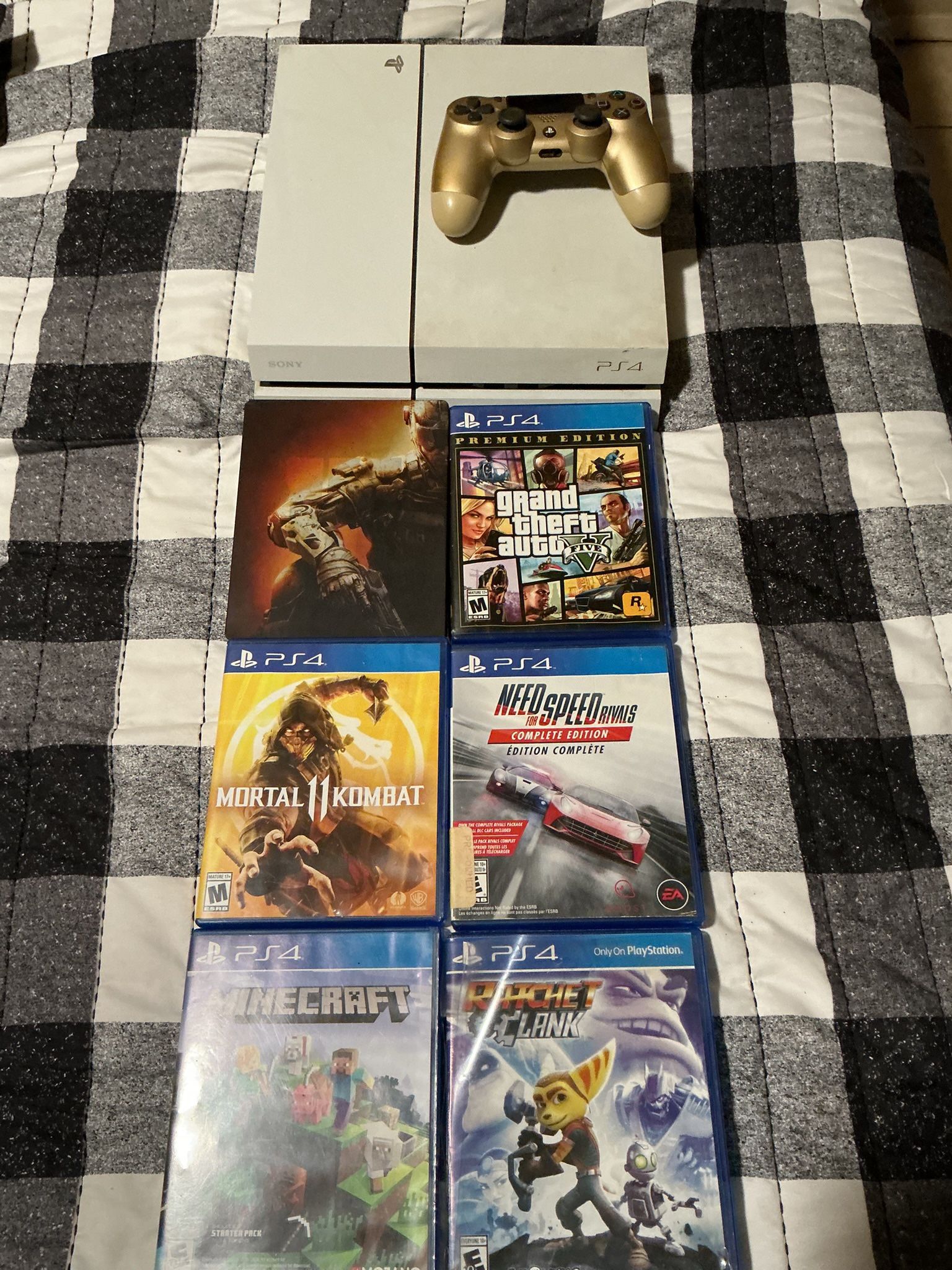 PS4, Games  and Controller 