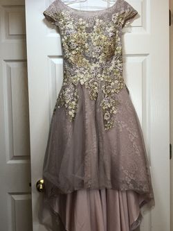High Low Lavender Dress