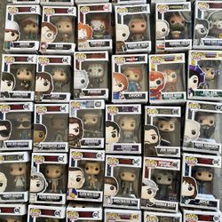 Assorted Pop Vinyls Collectibles Comic Characters 