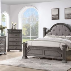 4th Of July Blockbuster Sale 🎆🎇🎇🎆 🔥 Solid Wood Bedroom Set 🔥 Over 50% Off! 