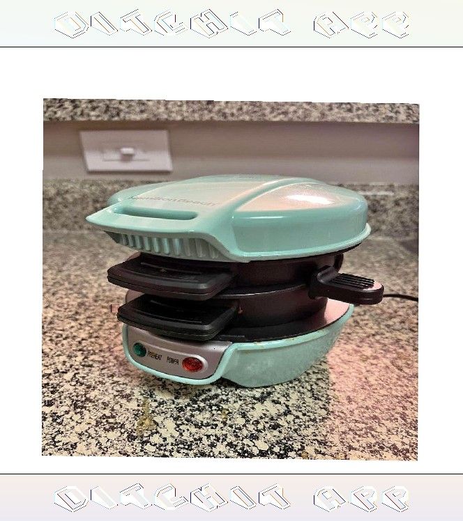 Quick Sandwich Toaster Fast Hot Meals Daily we worker