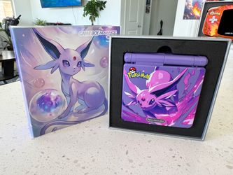 Gameboy Advance SP Espeon Edition • TRADE INS WELCOME