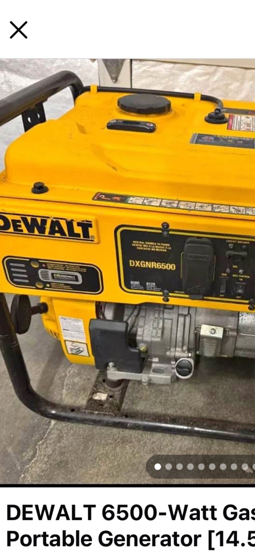Dewalt 6500w Generator