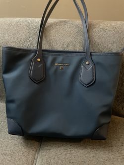 Reduced price Michael Kors Navy Blue Tote Bag – $35