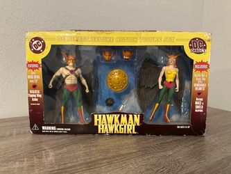 DC Direct Hawkman & Hawkgirl Figures