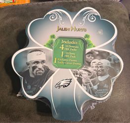 Rare Jalen Hurts 2025 Donruss  PANINI Shamrock Lucky Clover  SEALED Tin 🍀