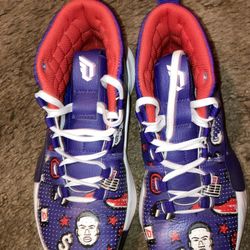 Damian Lillard Adidas Basketball Shoes Size 6y