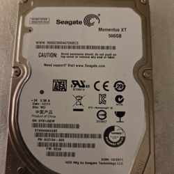 500 GB HARDRIVE