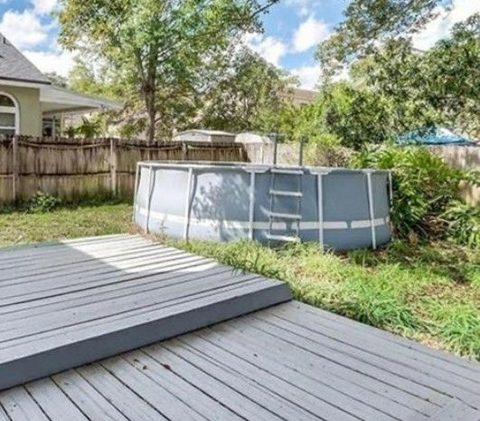 Free above ground pool