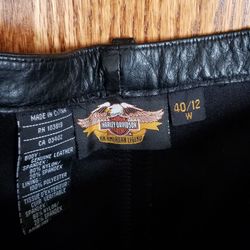 Ladies Leather Pants, size 12