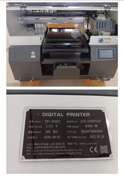 SinoColor TP-300I Direct To Garment Printer