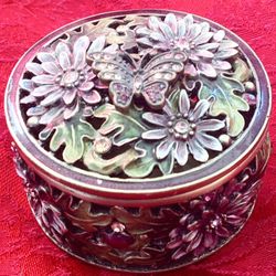 Jewelry Box Enameled