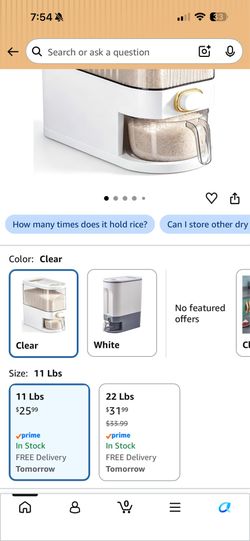 Sooyee Rice and Cereal Dispenser