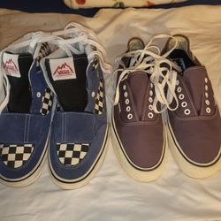(2) Pair Vans Size 10 Both 