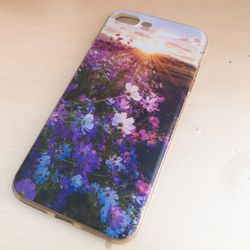 iPhone 8plus case flower