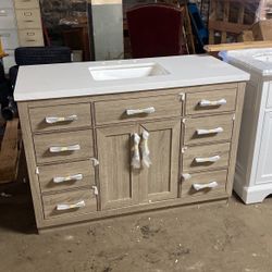 48 Inch Marble Top Vanity 
