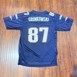 Rob Gronkowski #87 Youth/Kids New England Patriots Jersey By NFL Players Sz Lrg   