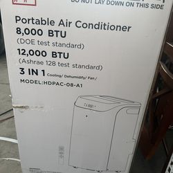 New standing A/C with remote