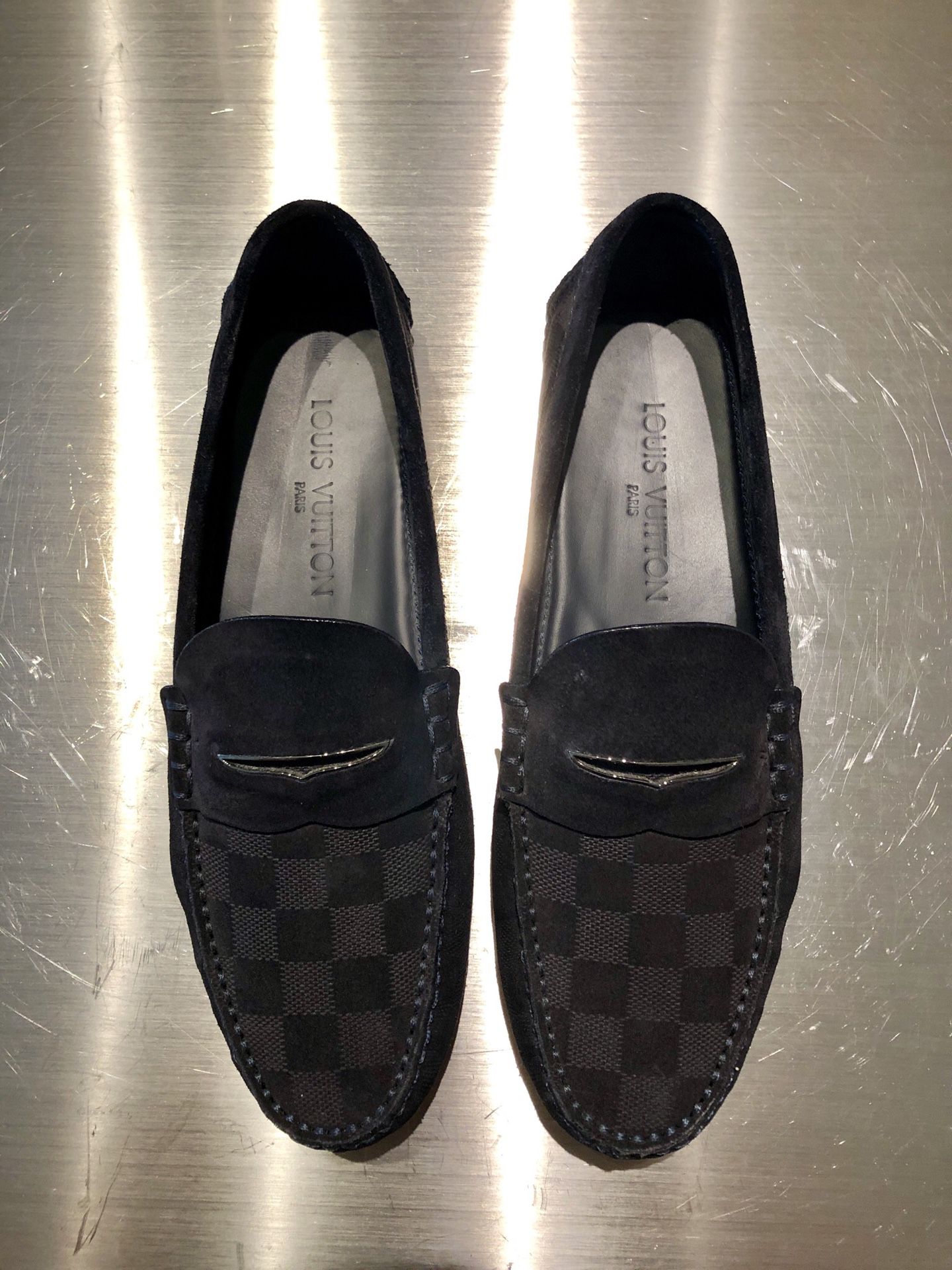 Louis Vuitton Car Shade Shoes Dark Navy Men’s Size 7UK/8US