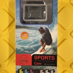 Full HD 1080p Sports Cam with 2-inch Screen