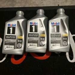 3 Mobil 1 Motor Oil 5W-30