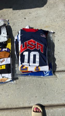 Men’s clothes and shoes.