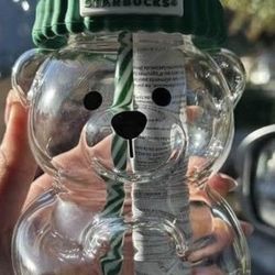 Starbucks Glass Bear Cup