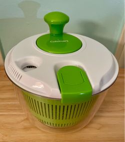 Cuisinart Green & White Salad Spinner