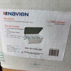 Brand new Navien water