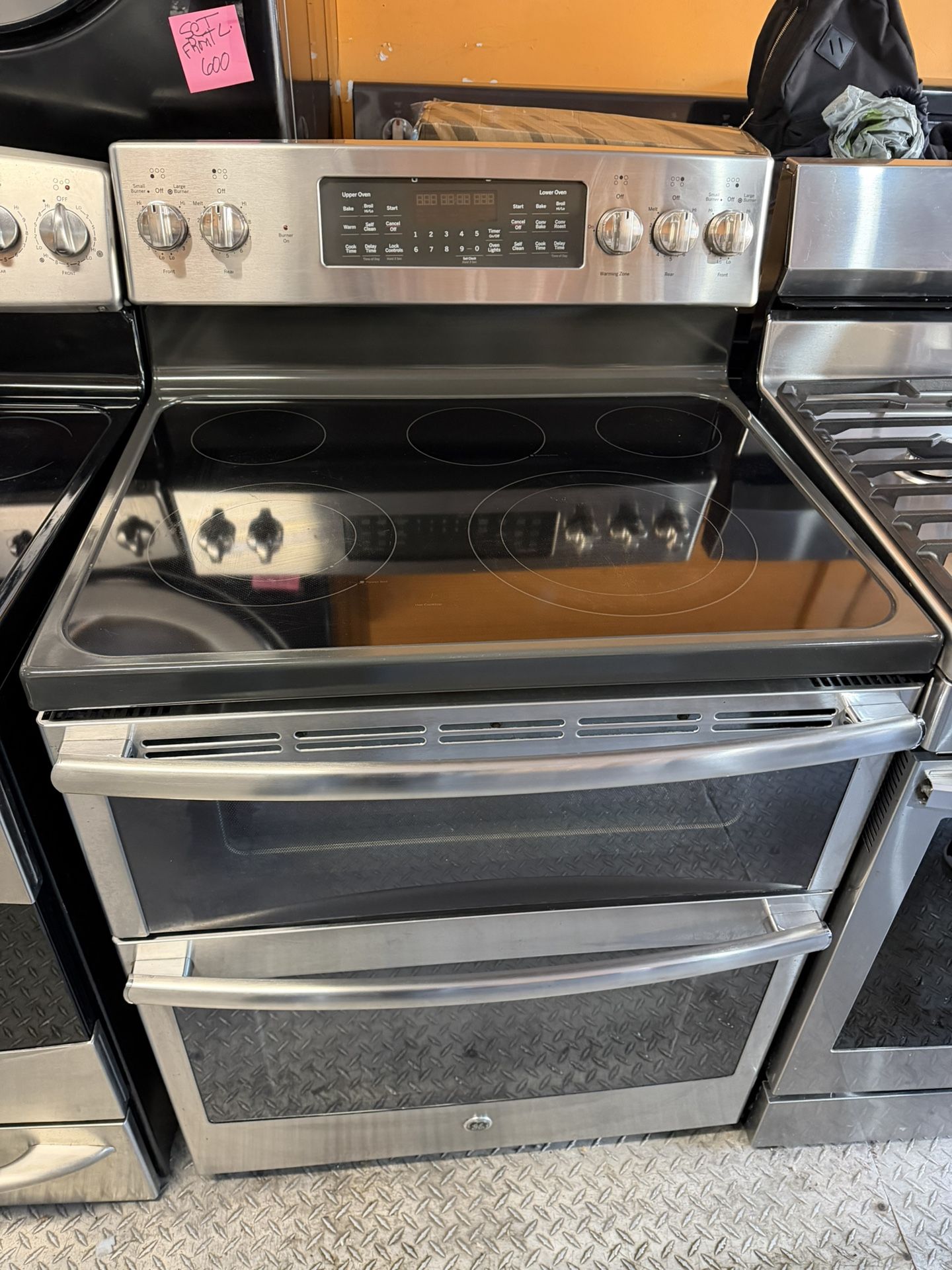 Stove Electric GE Two Oven