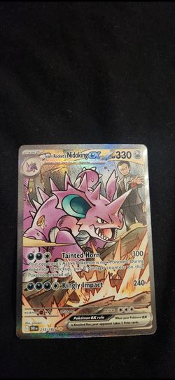 Team Rocket's Nidoking ex - Pokemon
