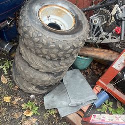 Four Wheeler Rims An Tires