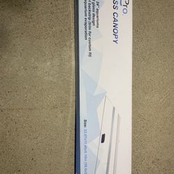 24" Glass Canopy for 15/20/ 55-Gallon Aqueon