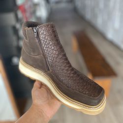 mens western ankle boots