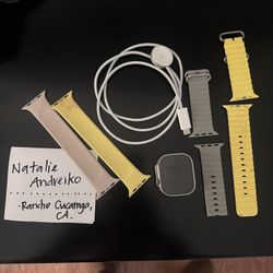 Apple Watch Ultra- 1st Gen- 49mm Titanium + Cellular 