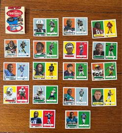 2006 Topps Turn Back The Clock Football Card Complete 22 Card Set Bush Williams