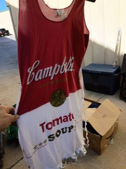 Campbells soup dress