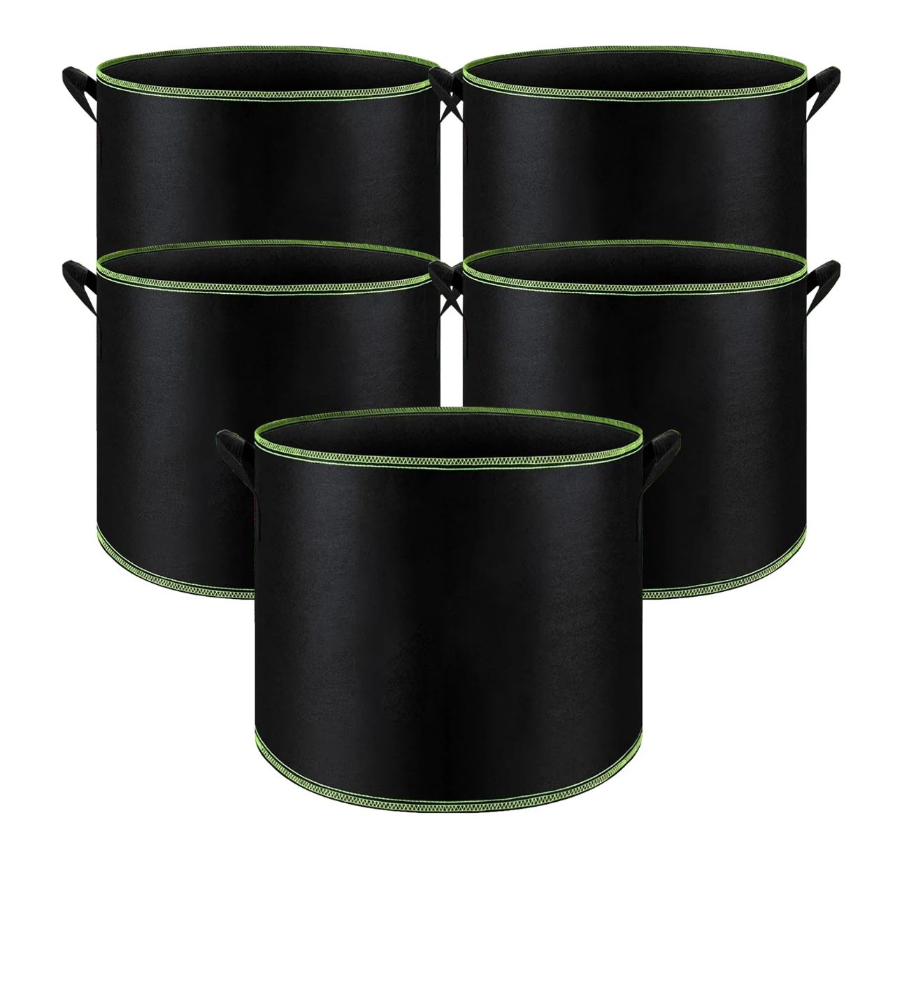 Used Fabric Grow Bags, Big Garbage Bag Full, 18-25 Or More In Bag