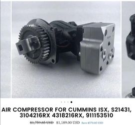 Semi air compressors