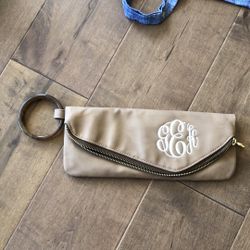Leather clutch 